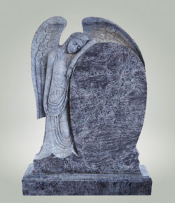 памятник с ангелом из гранита на могилу