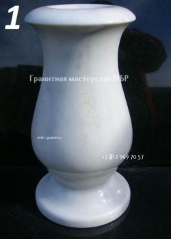 ваза из мрамора