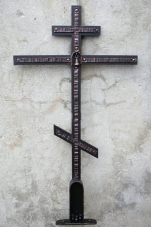 кованый крест на могилу СПб